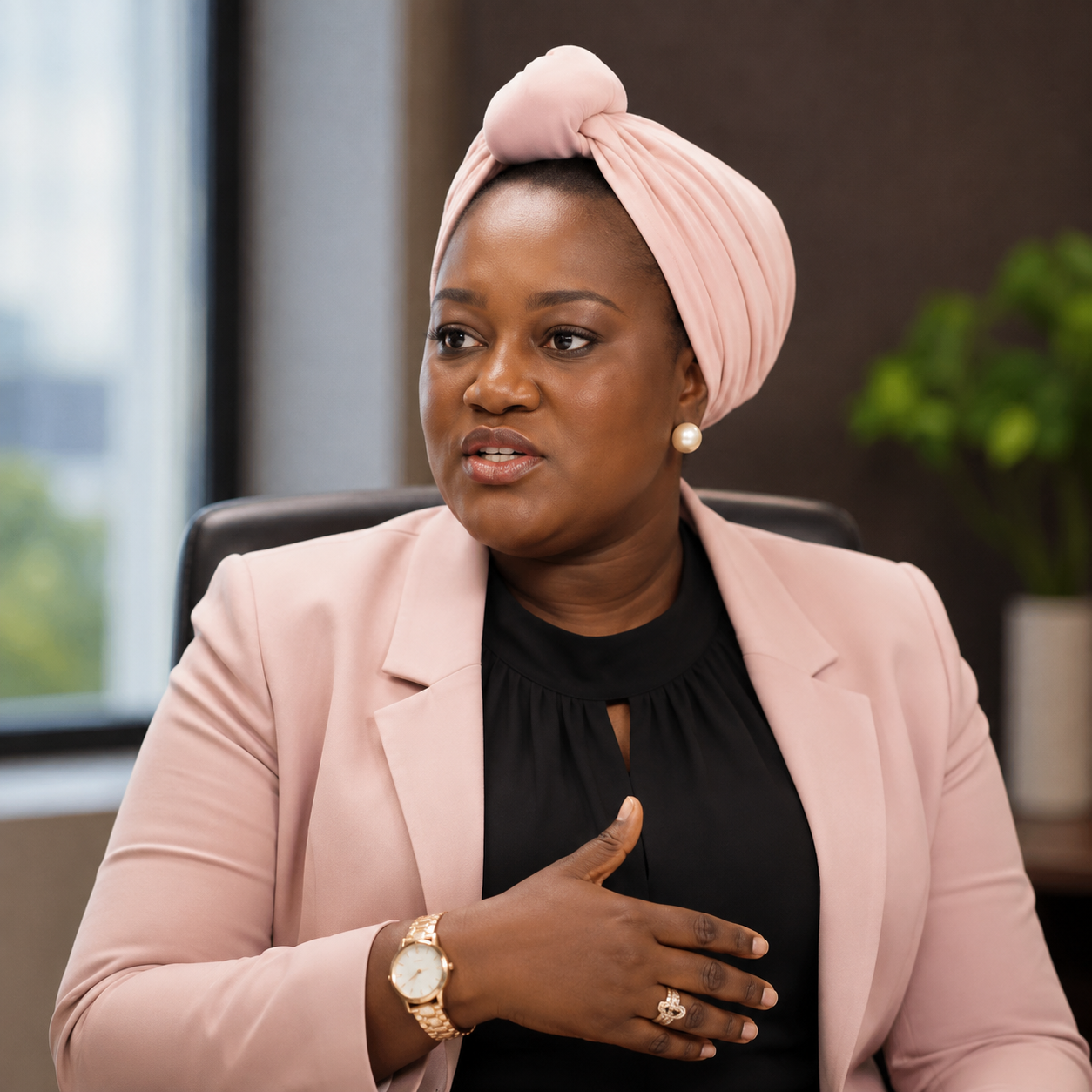 Hajia Rabi Salifu speaking
